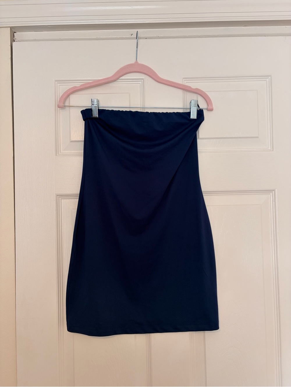 Reformation Navy Blue Mini bodycon tube dress size XS